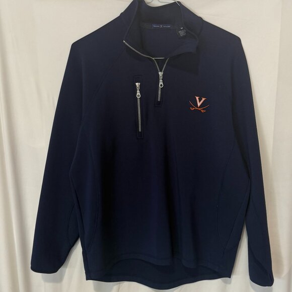 University of Virginia UVA Cavaliers Quarter-Zip Pullovers – Columbia & Virginia - Picture 2 of 6